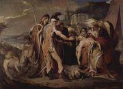 James Barry King Lear mourns Cordelia death France oil painting artist